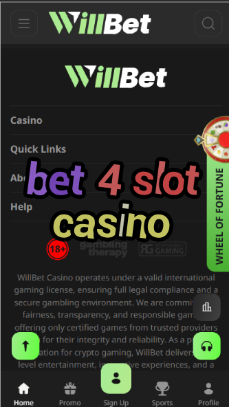 Bet 4 Slot Casino - 4-Reel Slot Specialists-casinoorder.vip